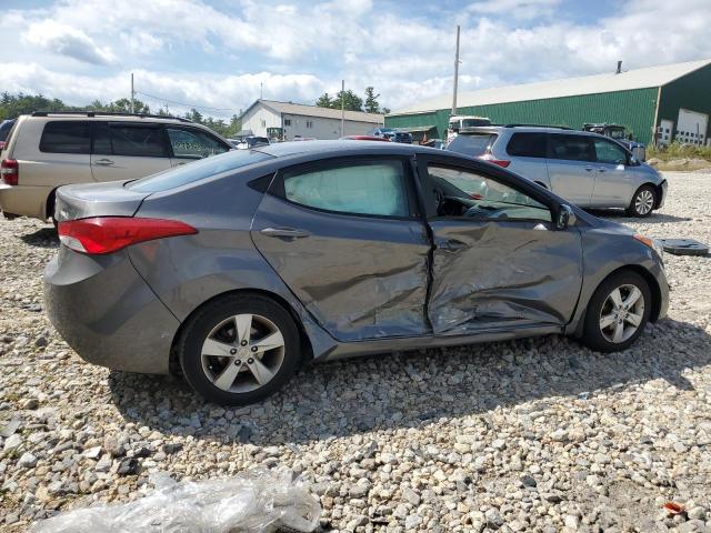 5NPDH4AE3DH397367 - 2013 HYUNDAI ELANTRA GLS GRAY photo 3