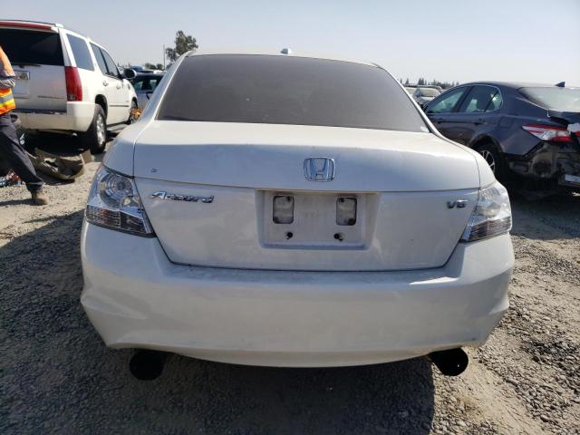 1HGCP36889A023994 - 2009 HONDA ACCORD EXL WHITE photo 6