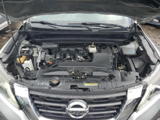 5N1DR2MM0HC645544 - 2017 NISSAN PATHFINDER S SILVER photo 12