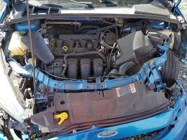 1FADP3F26FL227696 - 2015 FORD FOCUS SE BLUE photo 11