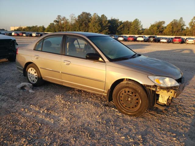 2HGES16524H643266 - 2004 HONDA CIVIC LX BEIGE photo 4