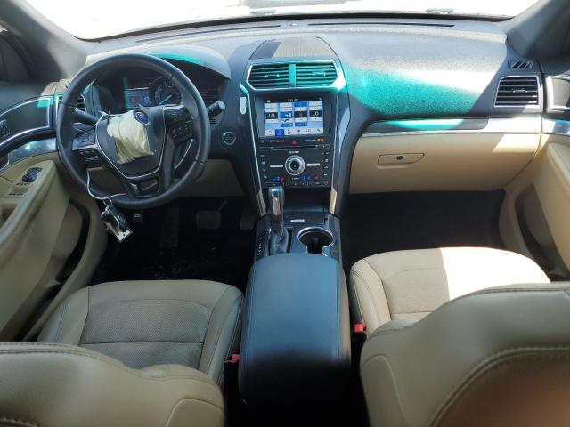 1FM5K8FH3HGA80730 - 2017 FORD EXPLORER LIMITED WHITE photo 8