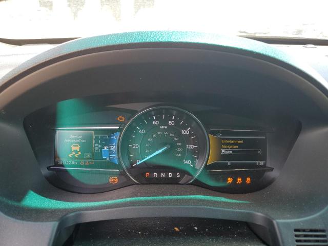 1FM5K8FH3HGA80730 - 2017 FORD EXPLORER LIMITED WHITE photo 9