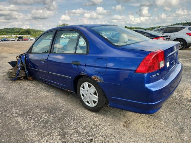 1HGES16334L022894 - 2004 HONDA CIVIC DX VP Mavi foto 2