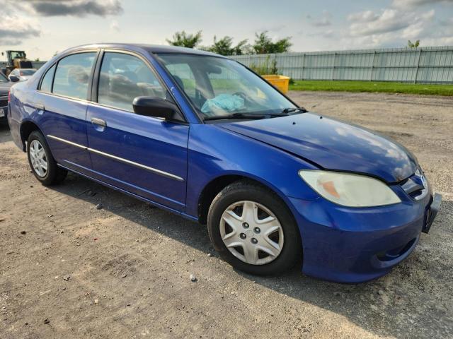 1HGES16334L022894 - 2004 HONDA CIVIC DX VP Mavi foto 4
