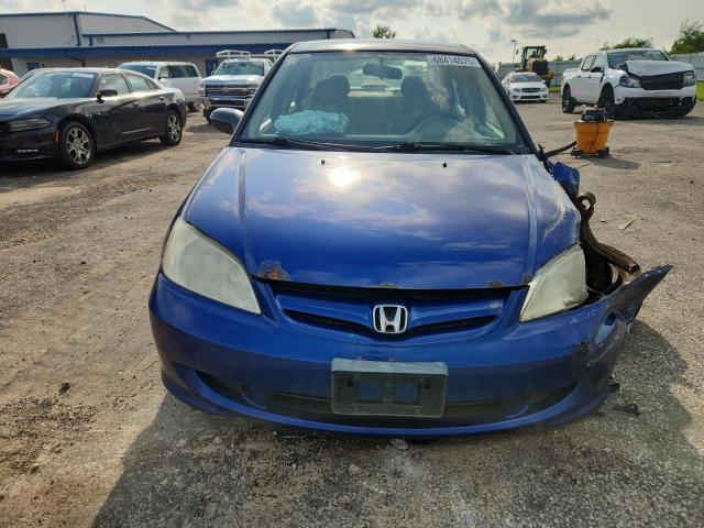 1HGES16334L022894 - 2004 HONDA CIVIC DX VP Mavi foto 5