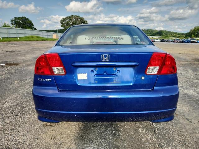 1HGES16334L022894 - 2004 HONDA CIVIC DX VP Mavi foto 6