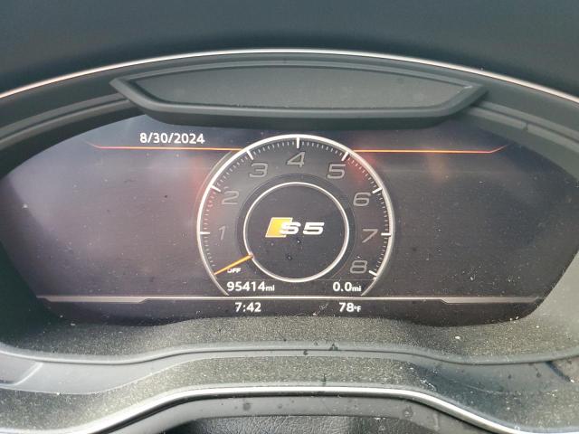 WAUB4CF57JA010521 - 2018 AUDI S5 PREMIUM PLUS ნაცრისფერი ფოტო 9