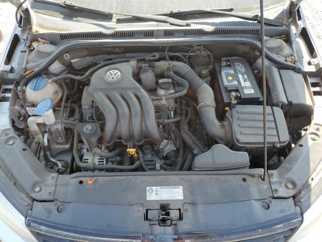 3VW2K7AJ9BM056048 - 2011 VOLKSWAGEN JETTA BASE 银色 照片 11