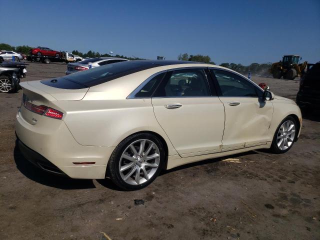 3LN6L2LU4FR613481 - 2015 LINCOLN MKZ HYBRID BEIGE photo 3