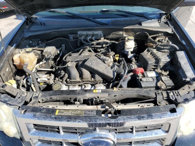 1FMCU03108KA67506 - 2008 FORD ESCAPE XLT BLACK photo 12