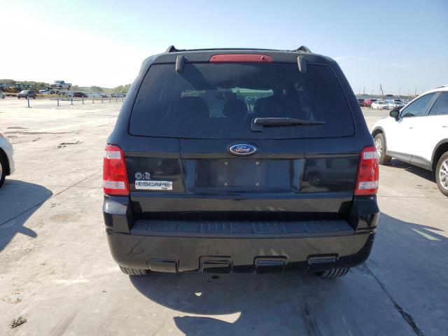 1FMCU03108KA67506 - 2008 FORD ESCAPE XLT BLACK photo 6