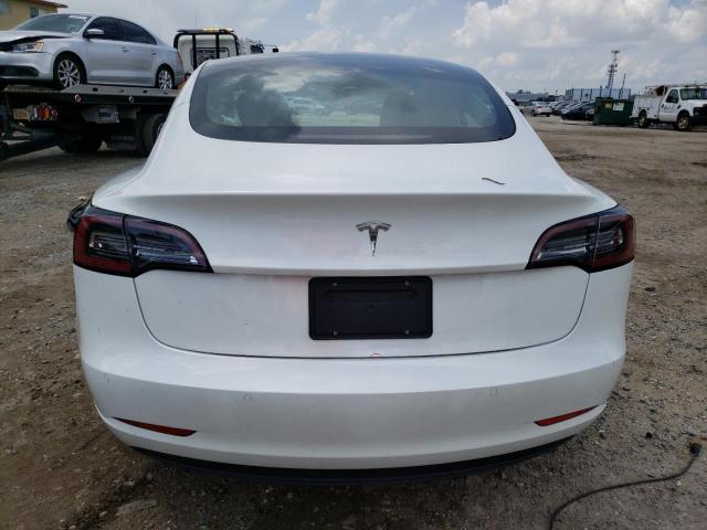 5YJ3E1EA0NF373117 - 2022 TESLA MODEL 3 WHITE photo 6