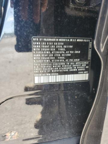 3VV3B7AX2MM109656 - 2021 VOLKSWAGEN TIGUAN SE 黑色 照片 13