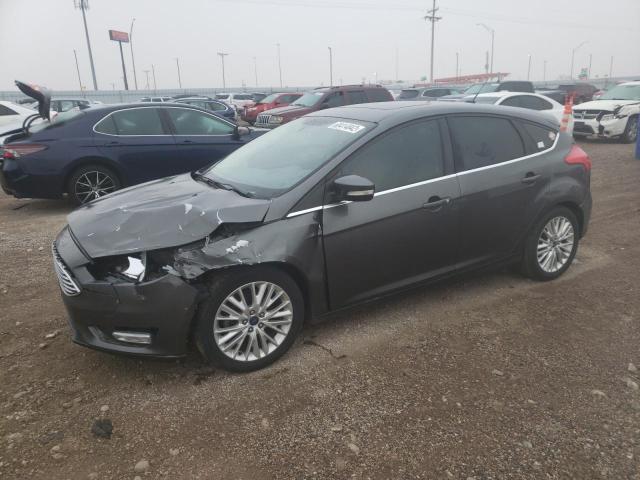 1FADP3N21FL306260 - 2015 FORD FOCUS TITANIUM GRAY photo 1