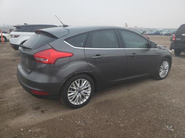 1FADP3N21FL306260 - 2015 FORD FOCUS TITANIUM GRAY photo 3