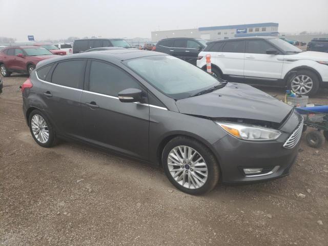 1FADP3N21FL306260 - 2015 FORD FOCUS TITANIUM GRAY photo 4