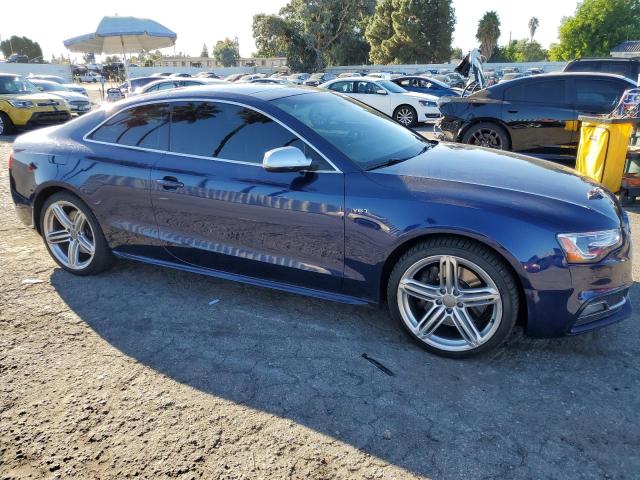 WAUGGAFR9EA001975 - 2014 AUDI S5 PREMIUM PLUS 蓝色 照片 4