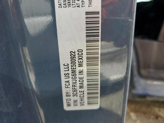 3C6FRVJG6ME500922 - 2021 RAM PROMASTER 3500 HIGH ლურჯი ფოტო 13