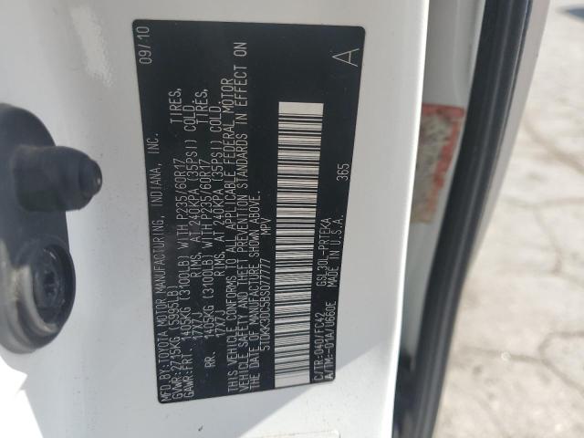 5TDKK3DC5BS077777 - 2011 TOYOTA SIENNA LE Blanco foto 14