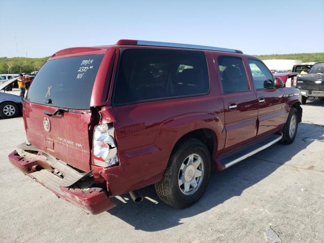 3GYFK66N06G147542 - 2006 CADILLAC ESCALADE E BURGUNDY photo 4