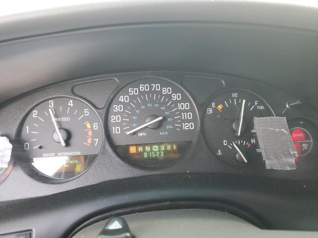 2G4WF551211164455 - 2001 BUICK REGAL GS BLACK photo 9