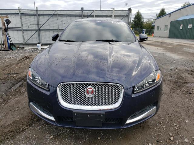 SAJWJ0FF1F8U50531 - 2015 JAGUAR XF 3.0 SPORT AWD BLUE photo 5