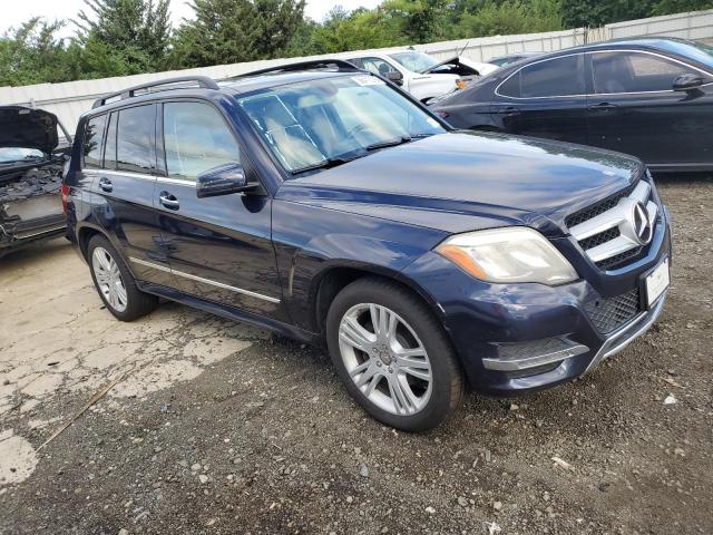 WDCGG8JB8FG343013 - 2015 MERCEDES-BENZ GLK 350 4MATIC BLUE photo 4