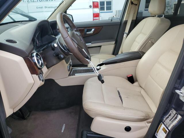 WDCGG8JB8FG343013 - 2015 MERCEDES-BENZ GLK 350 4MATIC BLUE photo 7