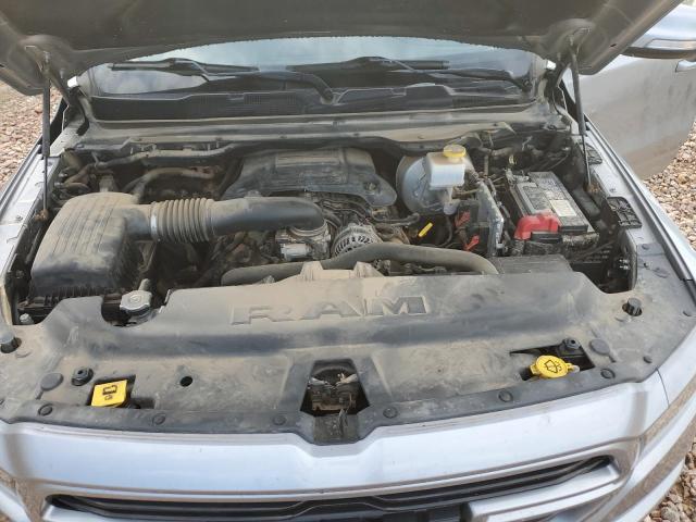 1C6SRFLT8KN843836 - 2019 RAM 1500 REBEL SILVER photo 11