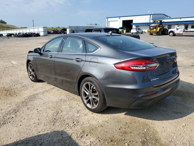 3FA6P0CD2LR116878 - 2020 FORD FUSION SEL CHARCOAL photo 2