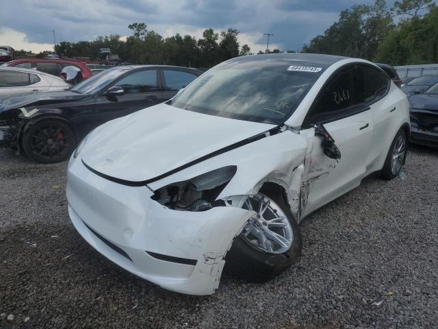 7SAYGDEE1PA078647 - 2023 TESLA MODEL Y WHITE photo 1