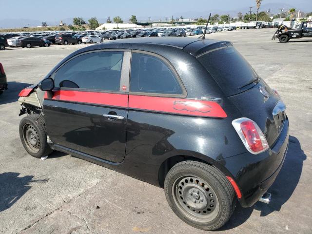 3C3CFFAR1CT348090 - 2012 FIAT 500 POP BLACK photo 2