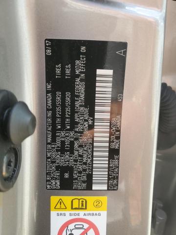 2T2ZZMCA5HC079817 - 2017 LEXUS RX 350 BASE BEIGE photo 13