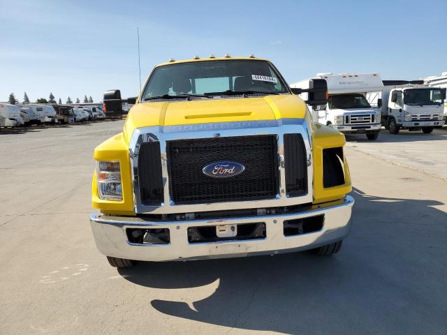 1FDWX6DC1KDF13231 - 2019 FORD F650 SUPER DUTY YELLOW photo 5