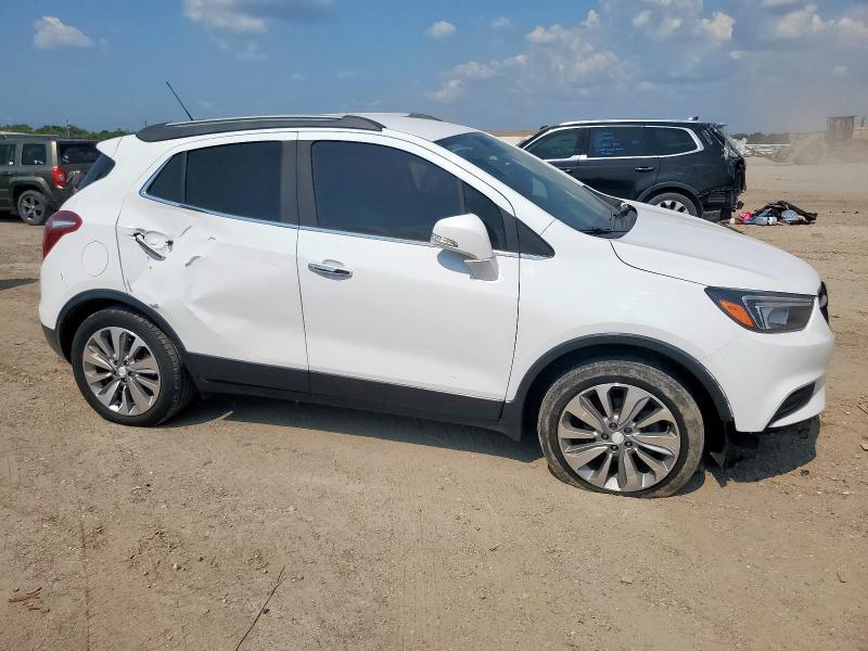 KL4CJASB0KB785605 - 2019 BUIC ENCORE PREFERRED أبيض صورة 4