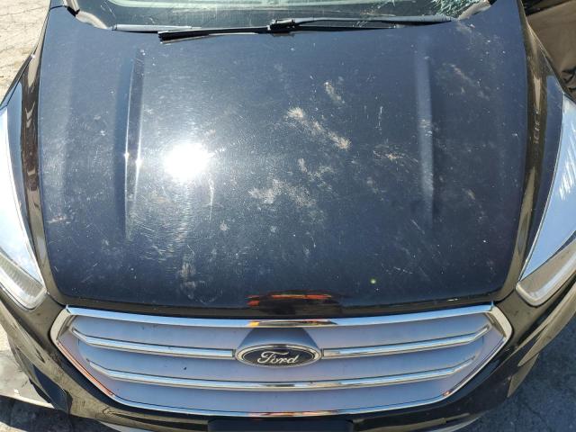 1FMCU9GD0KUB32455 - 2019 FORD ESCAPE SE შავი ფოტო 12