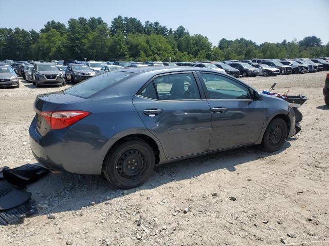 2T1BURHE4KC156620 - 2019 TOYOTA COROLLA L GRAY photo 3