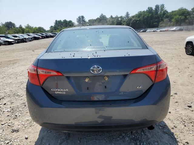2T1BURHE4KC156620 - 2019 TOYOTA COROLLA L GRAY photo 6