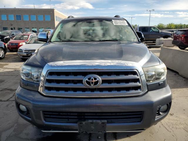 5TDBY67A88S002607 - 2008 TOYOTA SEQUOIA PLATINUM BLUE photo 5