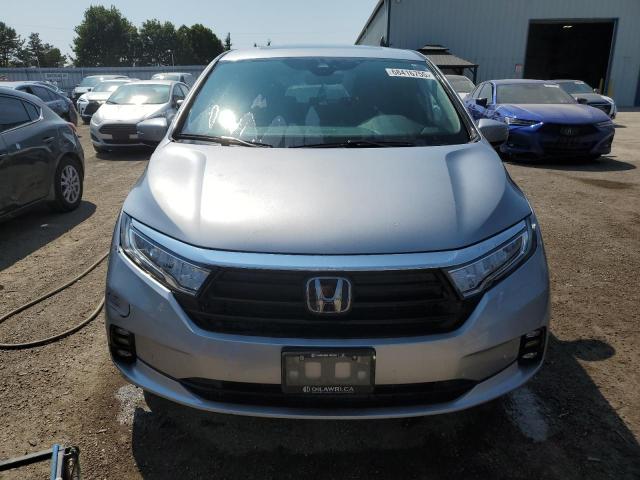 5FNRL6H84NB504829 - 2022 HONDA ODYSSEY TOURING SILVER photo 5