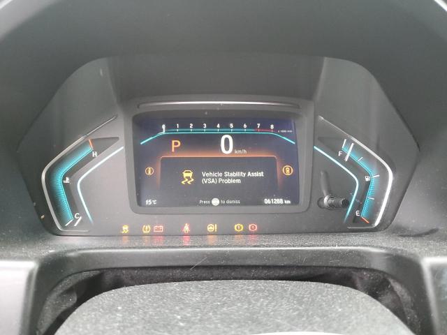 5FNRL6H84NB504829 - 2022 HONDA ODYSSEY TOURING SILVER photo 9