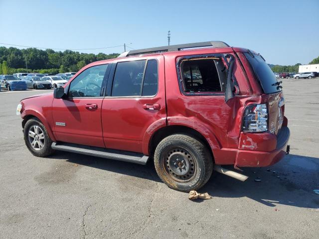 1FMEU73E08UA67840 - 2008 FORD EXPLORER XLT RED photo 2