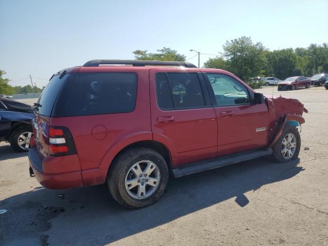 1FMEU73E08UA67840 - 2008 FORD EXPLORER XLT RED photo 3