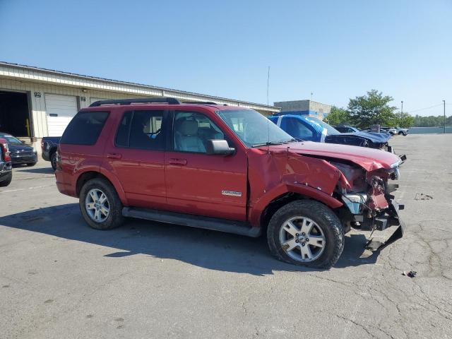 1FMEU73E08UA67840 - 2008 FORD EXPLORER XLT RED photo 4