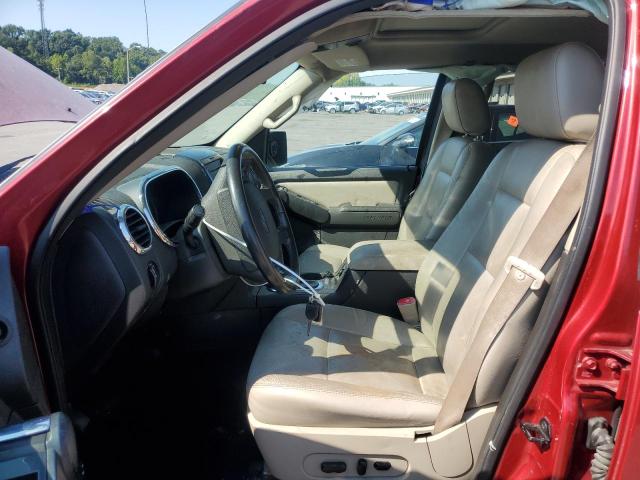 1FMEU73E08UA67840 - 2008 FORD EXPLORER XLT RED photo 7