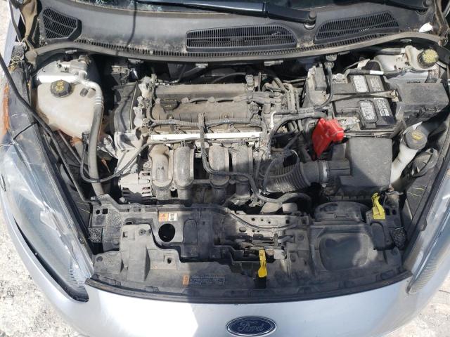 3FADP4AJ6KM122590 - 2019 FORD FIESTA S SILVER photo 11