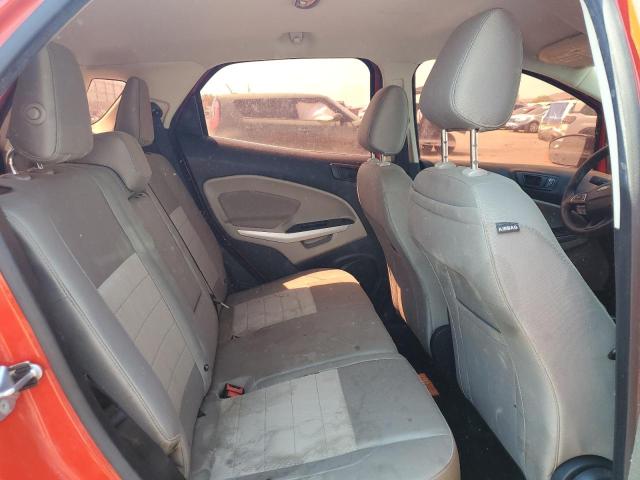 MAJ3S2FE4KC304395 - 2019 FORD ECOSPORT S წითელი ფოტო 10