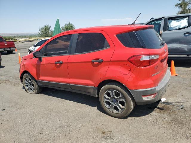 MAJ3S2FE4KC304395 - 2019 FORD ECOSPORT S წითელი ფოტო 2