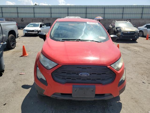 MAJ3S2FE4KC304395 - 2019 FORD ECOSPORT S წითელი ფოტო 5